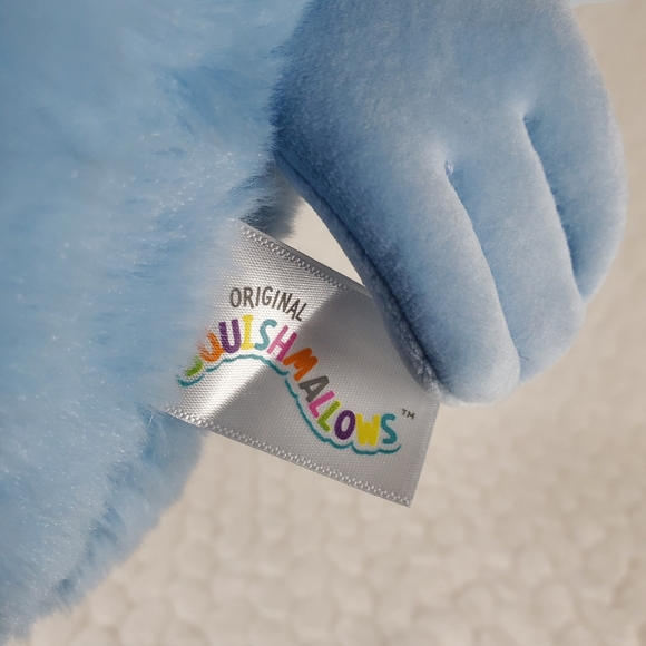 Harvey Fuzzamallow Squishmallow 12 Inch Blue Walrus BNWT - Picture 6 of 7